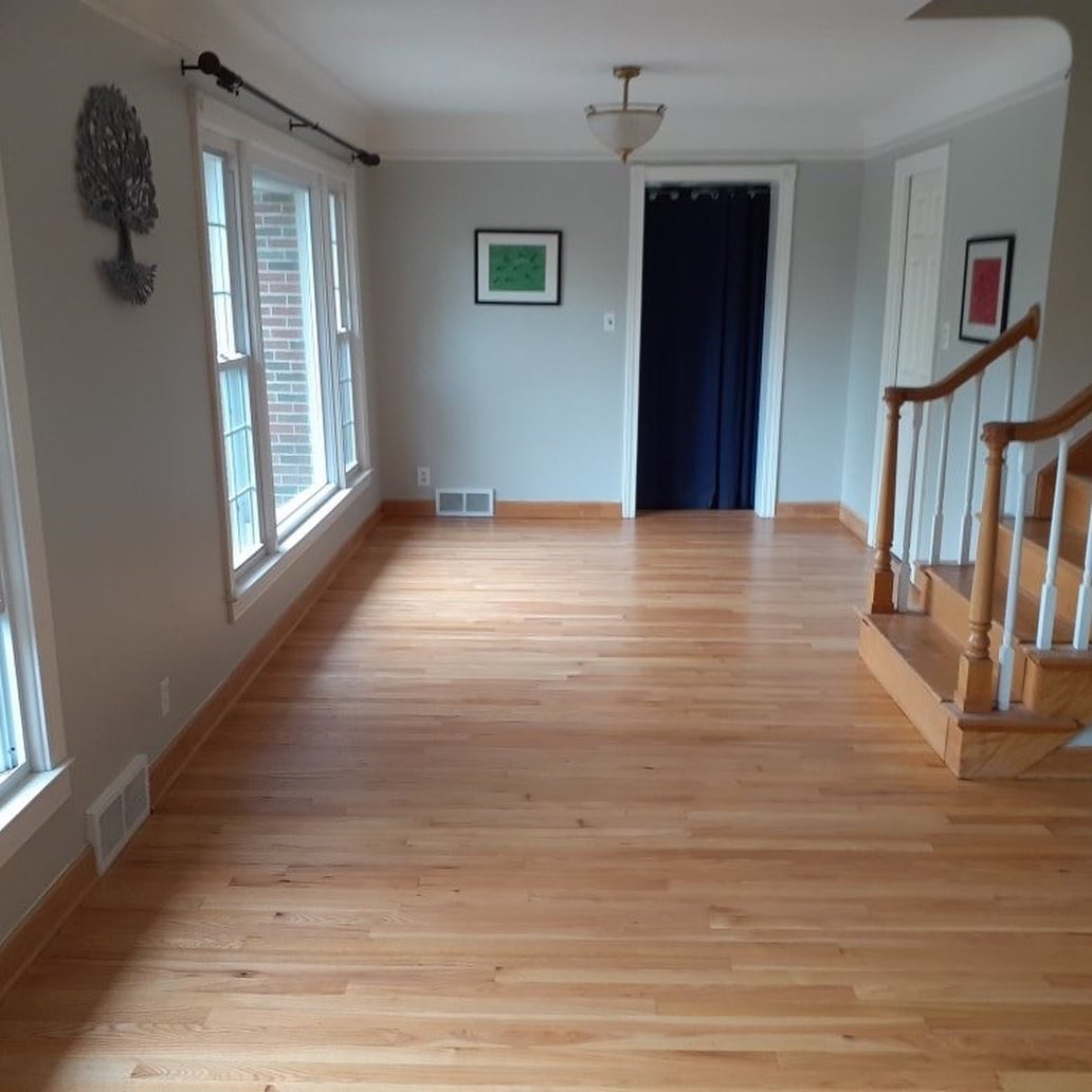 New hardwood flooring project